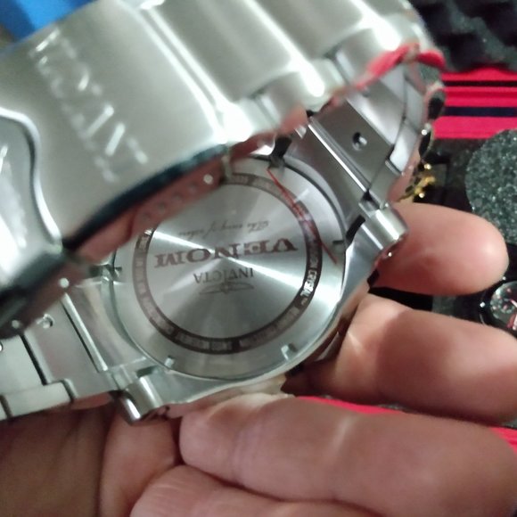 7 Invecta mens watches with case